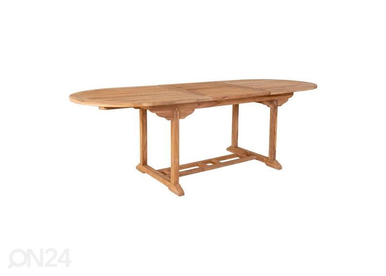 Jatkettava puutarhapöytä Nerja 180/240x90 cm kuvasuurennos