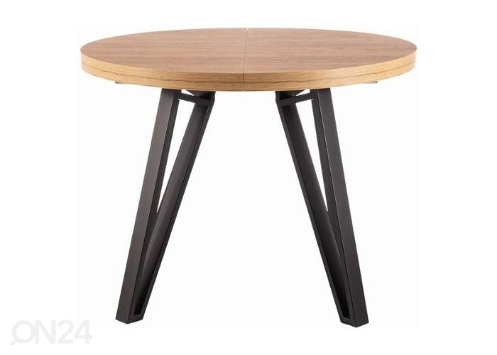 Jatkettava ruokapöytä 100-168x100 cm kuvasuurennos