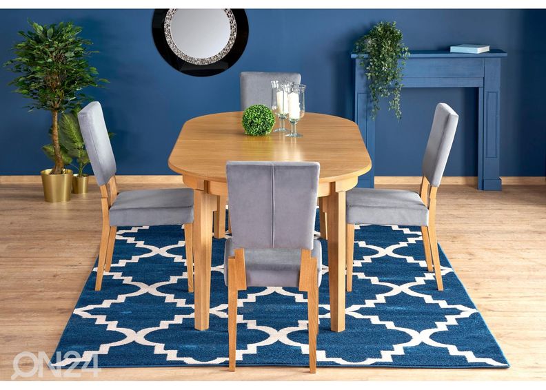 Jatkettava ruokapöytä 100/200x100 cm kuvasuurennos