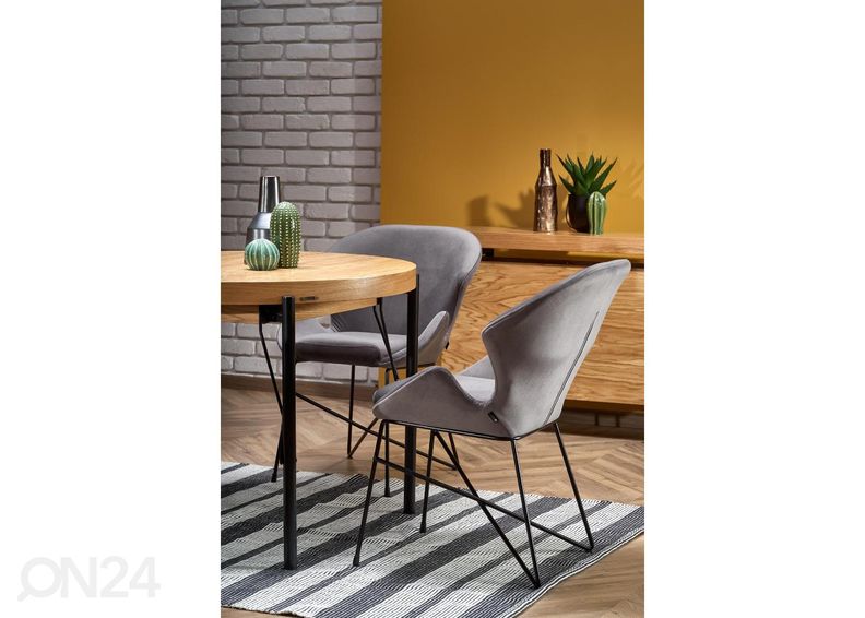 Jatkettava ruokapöytä 100/300x100 cm kuvasuurennos