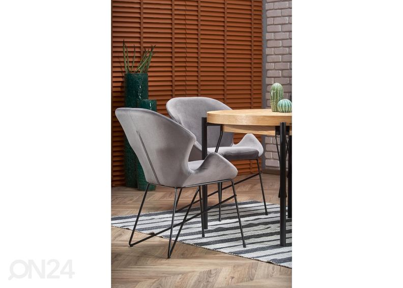 Jatkettava ruokapöytä 100/300x100 cm kuvasuurennos