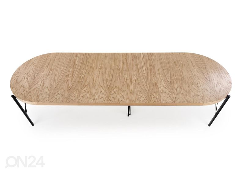 Jatkettava ruokapöytä 100/300x100 cm kuvasuurennos