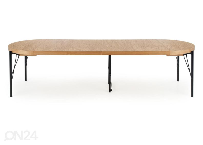 Jatkettava ruokapöytä 100/300x100 cm kuvasuurennos