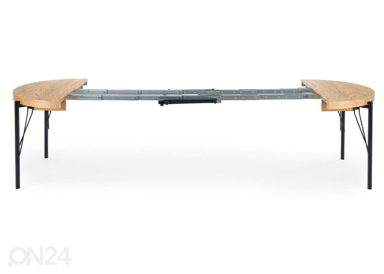 Jatkettava ruokapöytä 100/300x100 cm kuvasuurennos