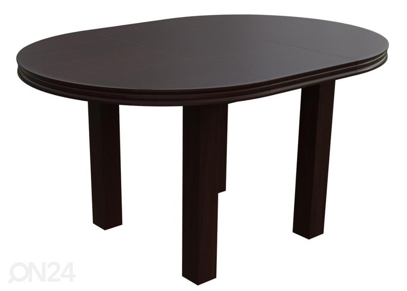 Jatkettava ruokapöytä 100x100-140 cm + 4 tuolia kuvasuurennos