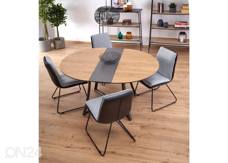 Jatkettava ruokapöytä 118/148x118 cm kuvasuurennos