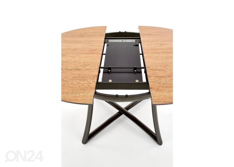 Jatkettava ruokapöytä 118/148x118 cm kuvasuurennos