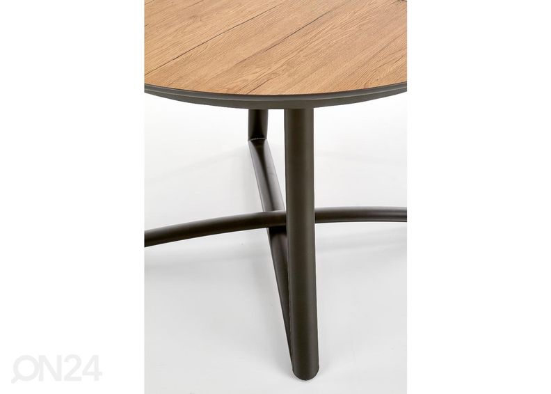 Jatkettava ruokapöytä 118/148x118 cm kuvasuurennos