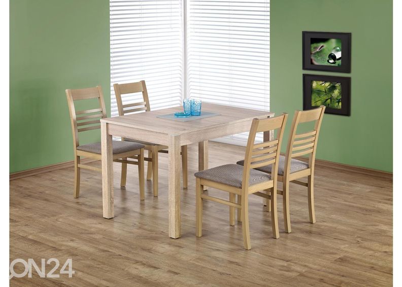 Jatkettava ruokapöytä 118/158x75 cm kuvasuurennos