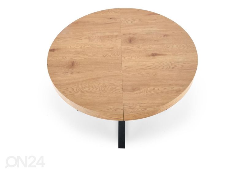 Jatkettava ruokapöytä 120/160x120 cm kuvasuurennos