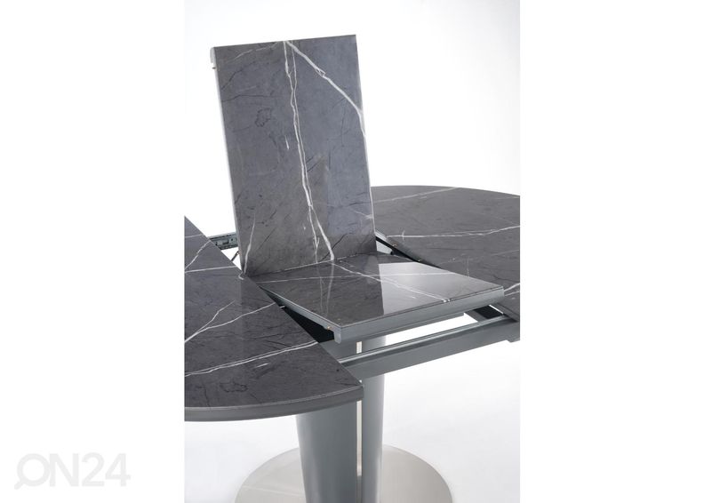 Jatkettava ruokapöytä 120/160x120 cm kuvasuurennos