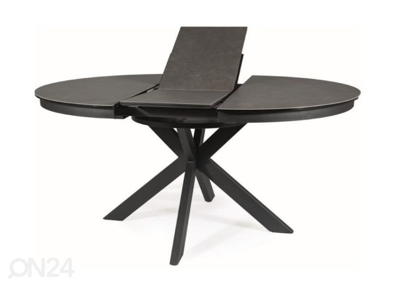 Jatkettava ruokapöytä 120-160x120 cm kuvasuurennos