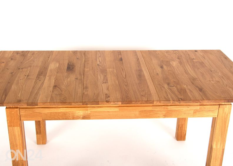 Jatkettava ruokapöytä 120/160x80 cm kuvasuurennos