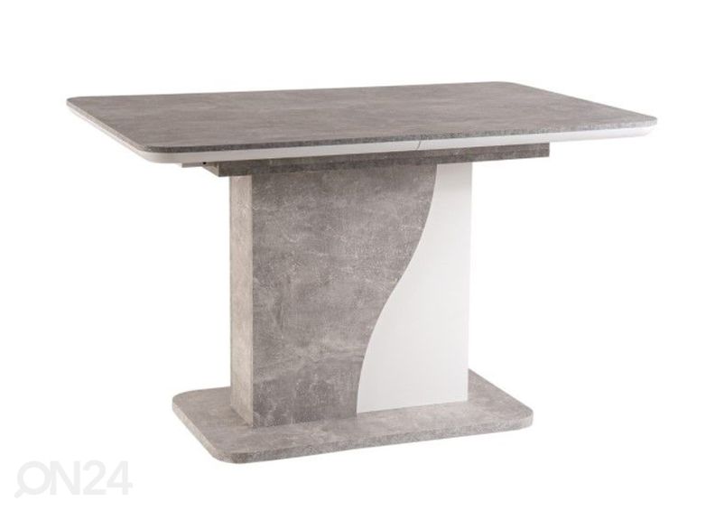 Jatkettava ruokapöytä 120-160x80 cm kuvasuurennos