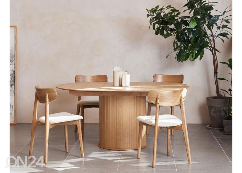 Jatkettava ruokapöytä 120/167 cm kuvasuurennos