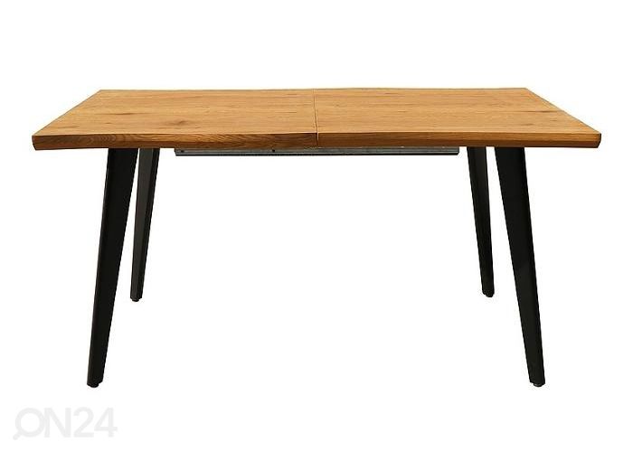 Jatkettava ruokapöytä 120-180x80 cm kuvasuurennos