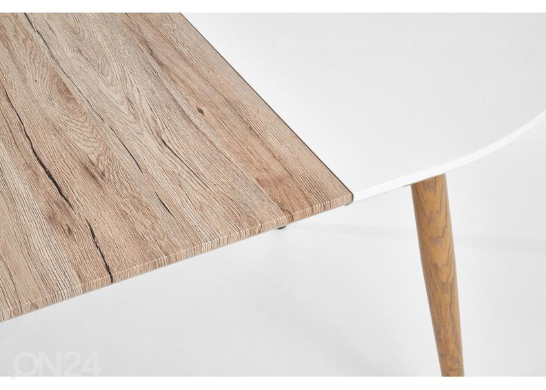 Jatkettava ruokapöytä 120/200x100 cm kuvasuurennos