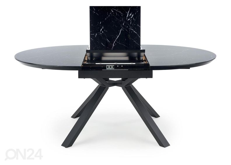 Jatkettava ruokapöytä 130/180x130 cm kuvasuurennos