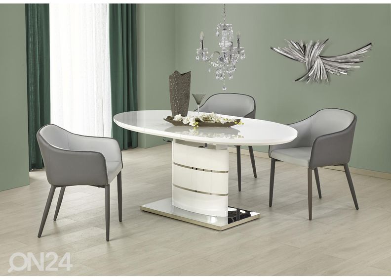 Jatkettava ruokapöytä 140/180x90 cm kuvasuurennos