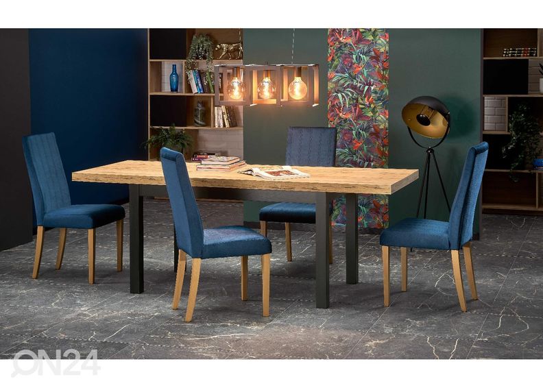 Jatkettava ruokapöytä 140/220x80 cm kuvasuurennos