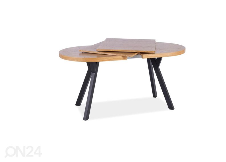 Jatkettava ruokapöytä 140-272x80 cm kuvasuurennos