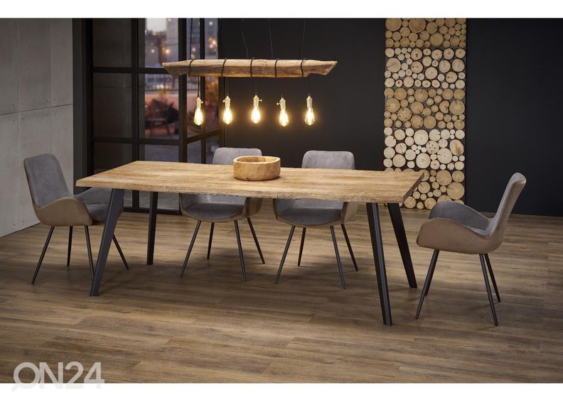 Jatkettava ruokapöytä 150/210x90 cm kuvasuurennos