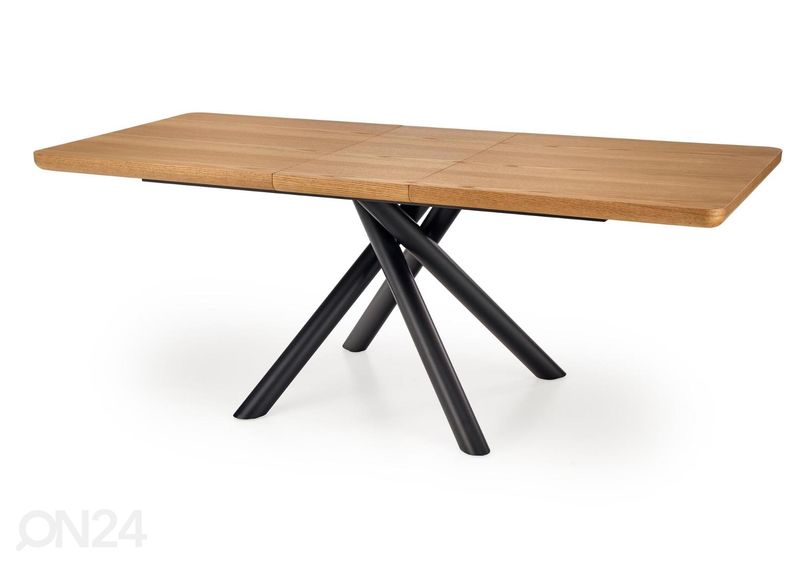 Jatkettava ruokapöytä 160/200x90 cm kuvasuurennos