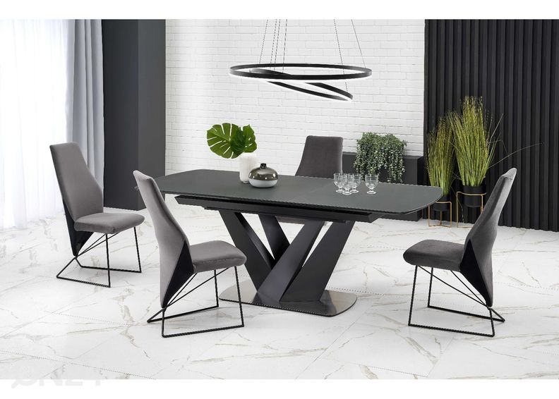 Jatkettava ruokapöytä 160/200x90 cm kuvasuurennos