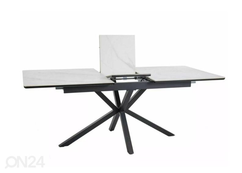 Jatkettava ruokapöytä 160/200x90 cm kuvasuurennos