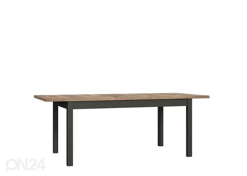 Jatkettava ruokapöytä 160/207x90 cm kuvasuurennos