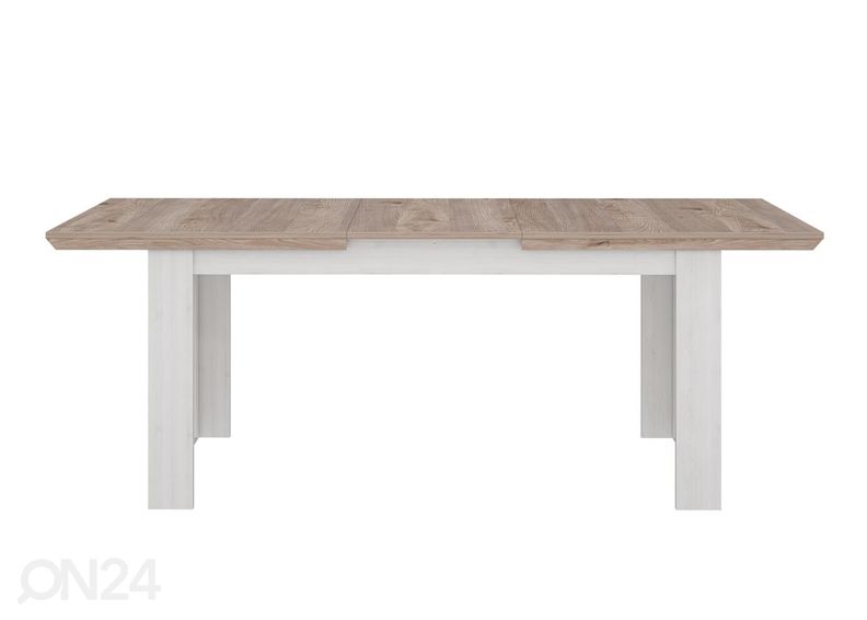 Jatkettava ruokapöytä 160/207x90 cm kuvasuurennos