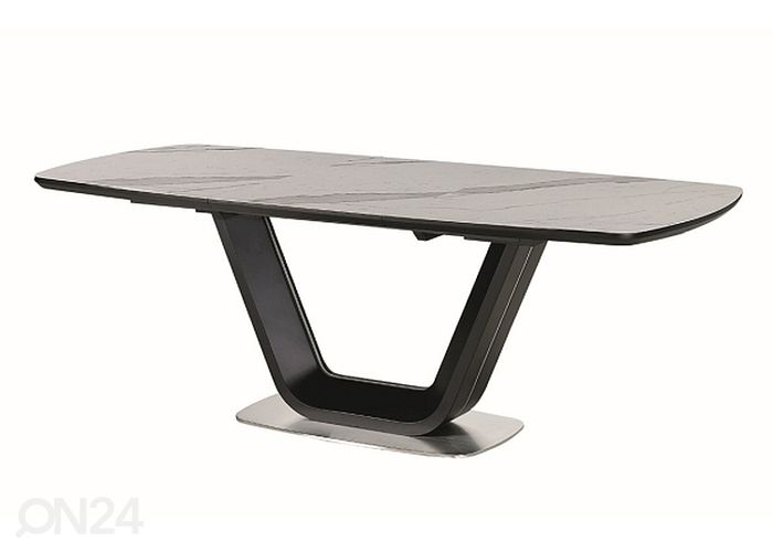 Jatkettava ruokapöytä 160-220x90 cm kuvasuurennos