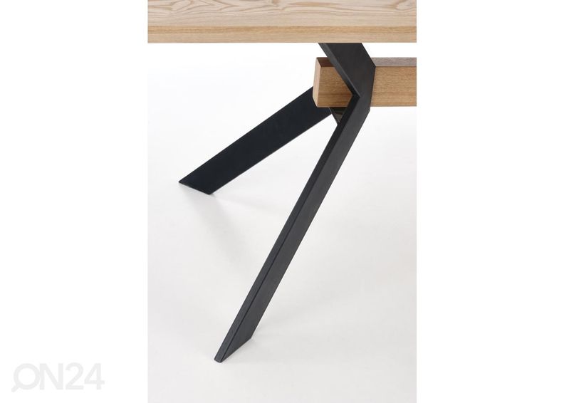 Jatkettava ruokapöytä 160/220x90 cm kuvasuurennos