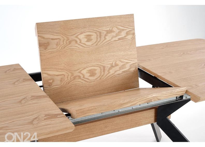 Jatkettava ruokapöytä 160/220x90 cm kuvasuurennos