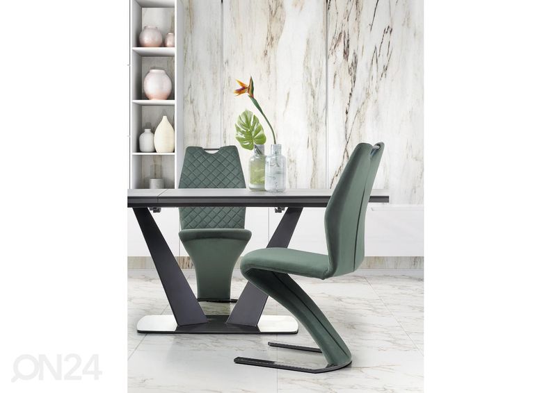 Jatkettava ruokapöytä 160/220x90 cm kuvasuurennos