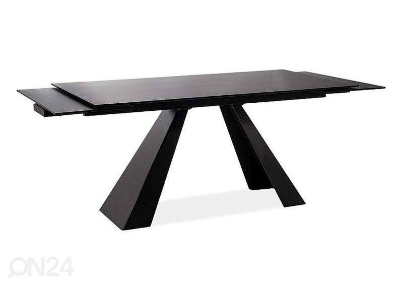 Jatkettava ruokapöytä 160-240x90 cm kuvasuurennos