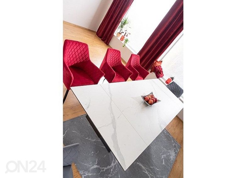 Jatkettava ruokapöytä 160-240x90 cm kuvasuurennos