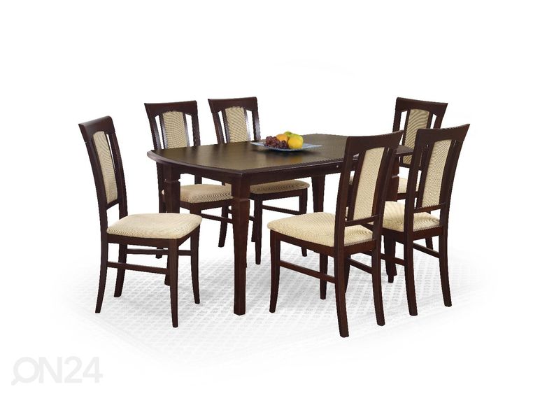 Jatkettava ruokapöytä 160/240x90 cm kuvasuurennos