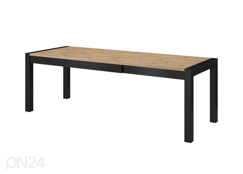 Jatkettava ruokapöytä 160-240x90 cm kuvasuurennos