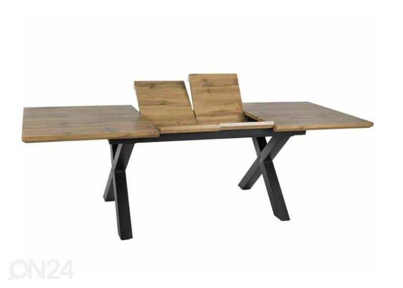 Jatkettava ruokapöytä 160/240x90 cm kuvasuurennos