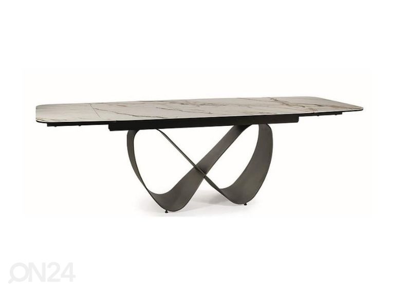 Jatkettava ruokapöytä 160-240x95 cm kuvasuurennos