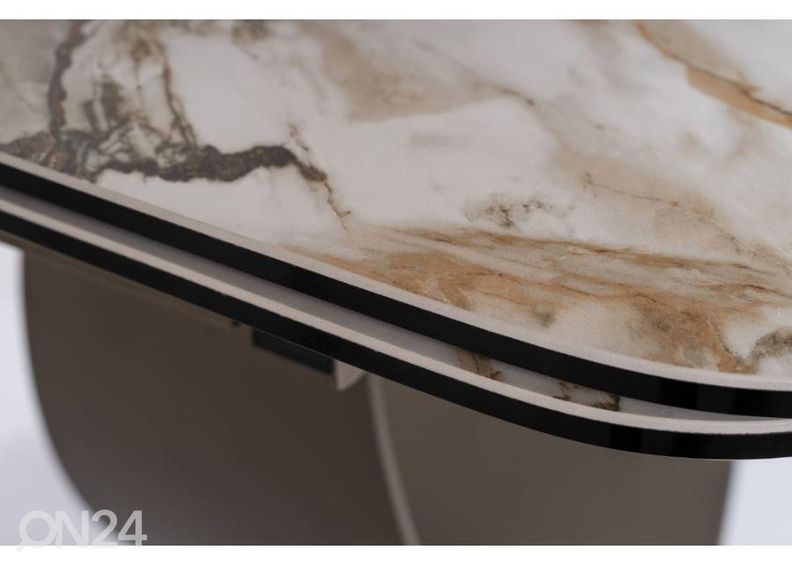 Jatkettava ruokapöytä 160-240x95 cm kuvasuurennos