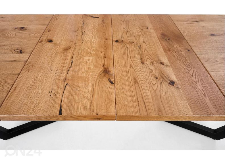 Jatkettava ruokapöytä 160/250x90 cm kuvasuurennos