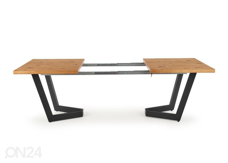 Jatkettava ruokapöytä 160/250x90 cm kuvasuurennos