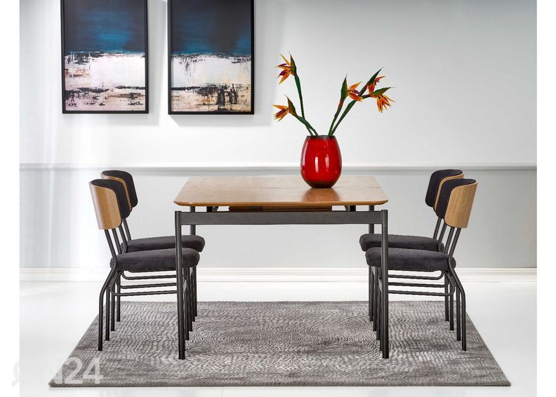 Jatkettava ruokapöytä 170/250x100 cm kuvasuurennos