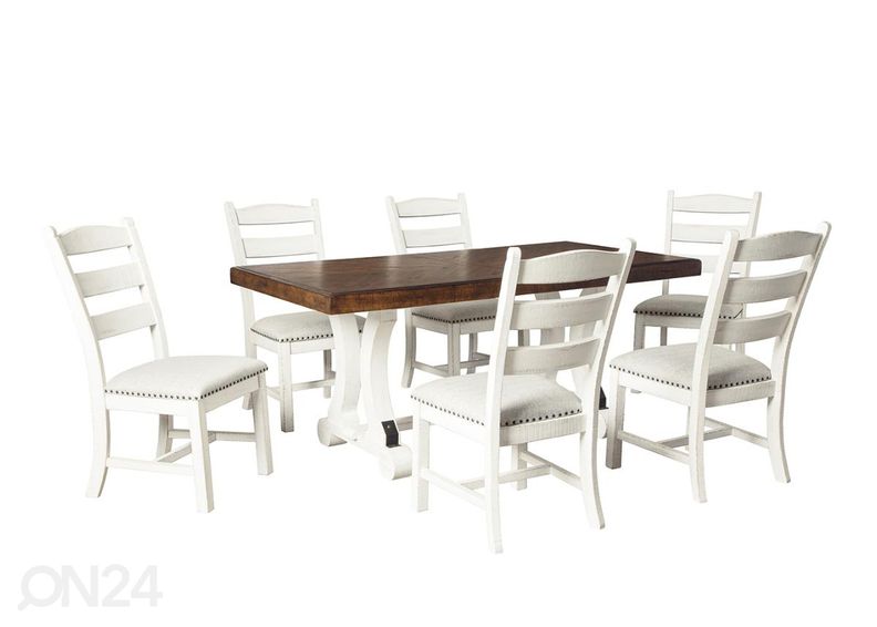 Jatkettava ruokapöytä 177/218x91 cm kuvasuurennos