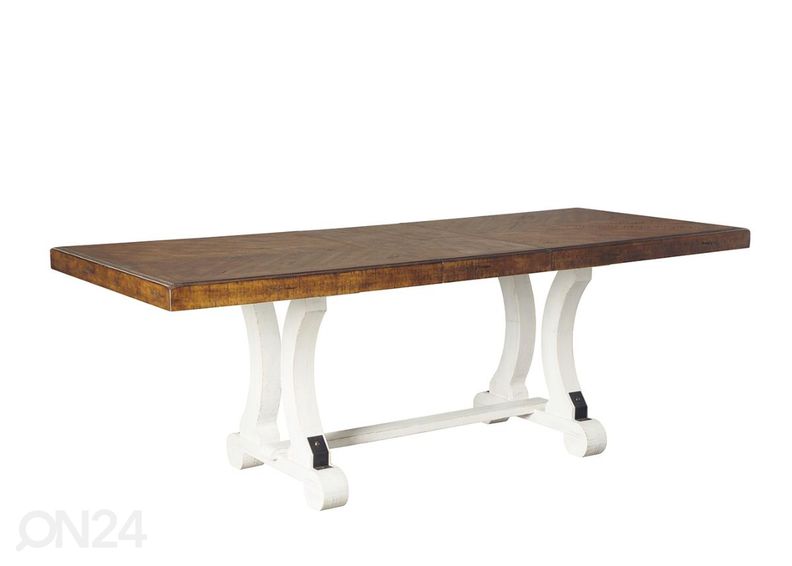 Jatkettava ruokapöytä 177/218x91 cm kuvasuurennos
