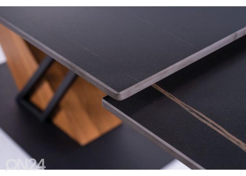 Jatkettava ruokapöytä 180-240x90 cm kuvasuurennos