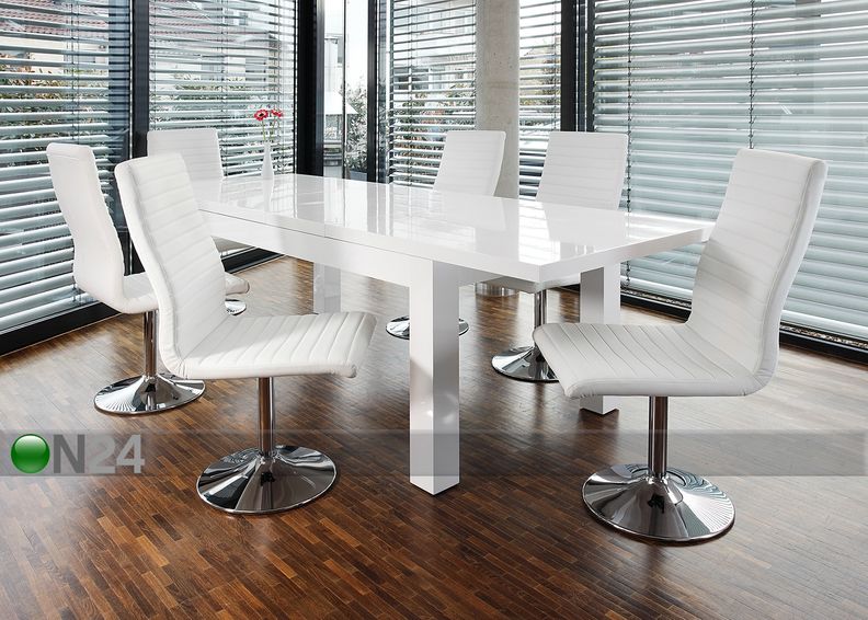 Jatkettava ruokapöytä 180-260x90 cm kuvasuurennos