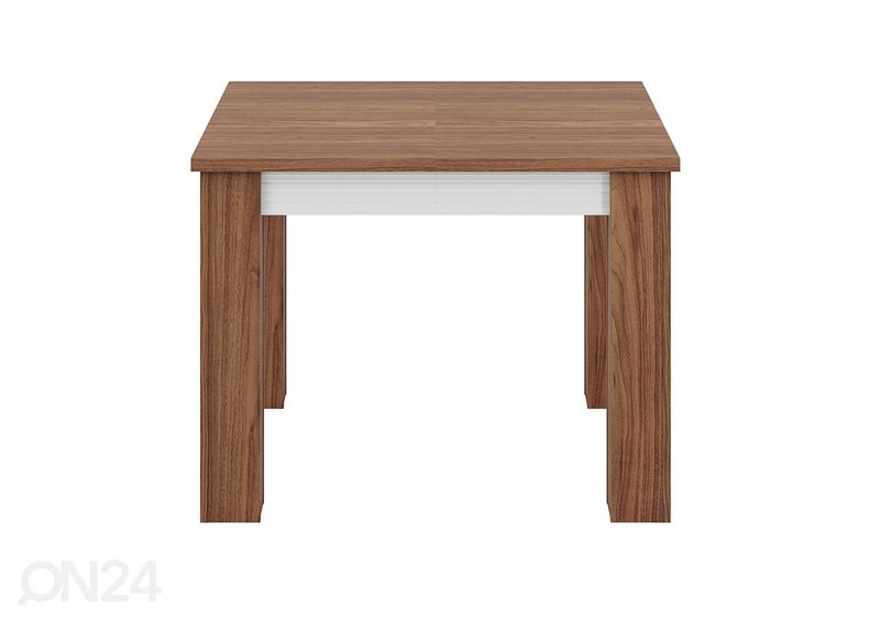 Jatkettava ruokapöytä 77x101/141/181cm kuvasuurennos